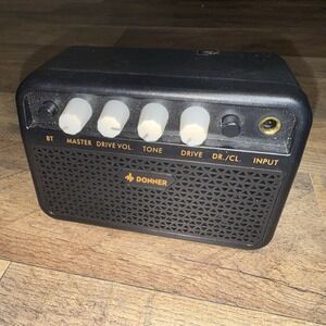 Donner Mini Guitar Amplifier and Bluetooth Speaker Combo (Untested)